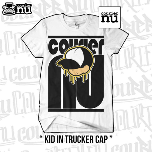 Kid in Trucker Cap - TEMPLATE Mock for Instagram Prenta